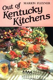 Front cover of Out of Kentucky kitchens by Flexner, Marion W.