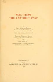 Front cover of Man from the farthest past by Carl Whiting Bishop