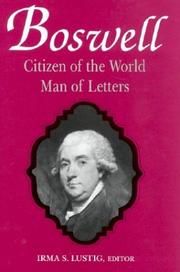 Front cover of Boswell by James Boswell
