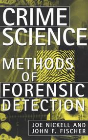 Cover of Crime science by Joe Nickell