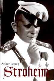 Cover of Stroheim by Arthur Lennig