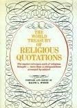 Cover of The world treasury of religious quotations by Ralph Louis Woods