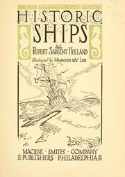 Cover of Historic ships by Rupert Sargent Holland