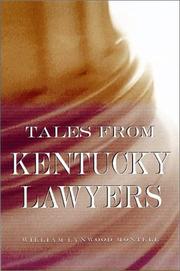 Front cover of Tales from Kentucky lawyers by William Lynwood Montell