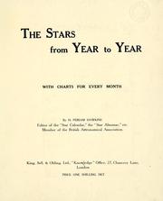 Front cover of The stars from year to year by Hester Periam Hawkins