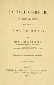 Front cover of Lough Corrib by Sir William Robert Wills Wilde