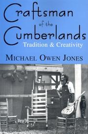 Front cover of Craftsman of the Cumberlands by Michael Owen Jones