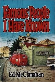 Front cover of Famous people I have known by Ed McClanahan