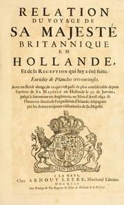 Front cover of Komste van Zyne Majesteit Willem III., Koning van Groot Britanje, enz. in Holland by Govard Bidloo