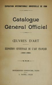 Front cover of Catalogue général officiel by Exposition universelle internationale de 1900 (Paris, France)
