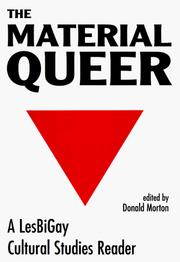 Cover of The Material Queer by Donald Morton