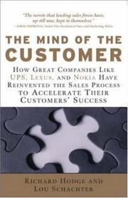 Cover of The mind of the customer by Richard Hodge