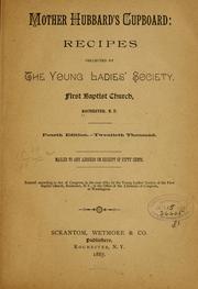 Cover of Mother Hubbard's cupboard by Unknown