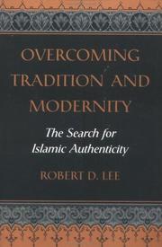 Front cover of Overcoming tradition and modernity by Robert Deemer Lee