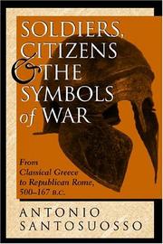 Cover of Soldiers, citizens, and the symbols of war by Antonio Santosuosso