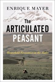 Front cover of The Articulated Peasant by Enrique Mayer