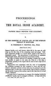 Front cover of Proceedings of the Royal Irish Academy by Royal Irish Academy