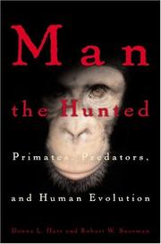 Cover of Man the hunted by Donna Hart