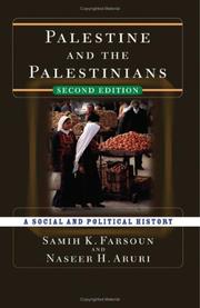 Cover of Palestine and the Palestinians by Samih K. Farsoun