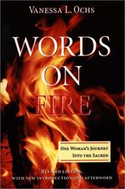 Cover of Words on Fire by Vanessa L. Ochs