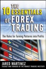 Cover of The 10 Essentials of Forex Trading by Jared Martinez