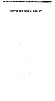 Cover of Annual Report of the Directors of the New-York Institution for the Instruction of the Deaf and Dumb by New-York Institution for the Instruction of the Deaf and Dumb