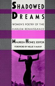 Cover of Shadowed Dreams by Maureen Honey