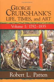 Front cover of George Cruikshank's life, times, and art by Robert L. Patten