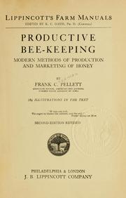Cover of Productive bee-keeping by Frank Chapman Pellett