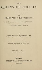 Front cover of The queens of society by Katherine Byerley Thomson