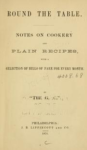 Front cover of Round the table by Victor Chevalley de Rivaz
