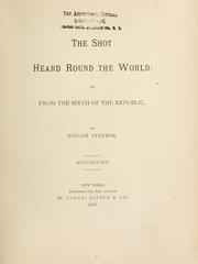 Cover of Shot heard round the world by Eiggam Strebor