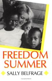 Cover of Freedom summer by Sally Belfrage