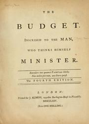 Cover of The budget by David Hartley
