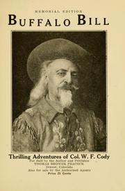 Cover of Buffalo Bill by Thomas Brower Peacock