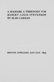 Cover of A seamark by Bliss Carman