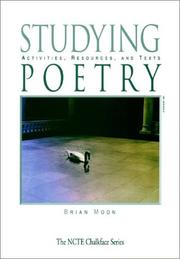 Cover of Studying poetry by Brian Moon