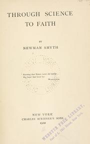 Front cover of Through science to faith by Smyth, Newman