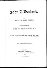 Cover of John T. Dorland by William King Baker