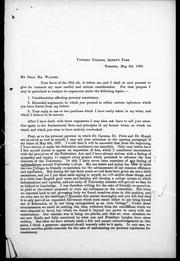 Cover of [ Letter to B.E. Walker] by N. Burwash