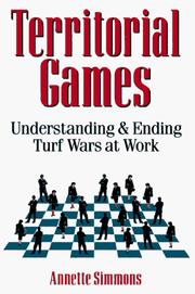 Cover of Territorial games by Annette Simmons