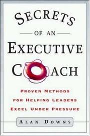 Cover of Secrets of an Executive Coach by Alan Downs