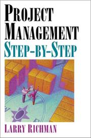Cover of Project Management Step-By-Step by Larry Richman