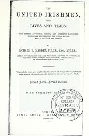 Cover of The United Irishmen, their lives and times by Richard Robert Madden