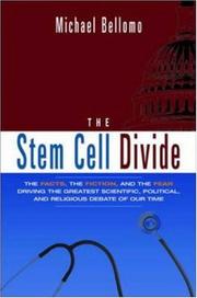 Cover of The stem cell divide by Michael Bellomo