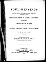 Front cover of Soul-winning by H. F. Bland