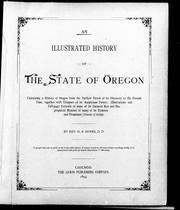 Cover of An illustrated history of the state of Oregon by H. K. Hines