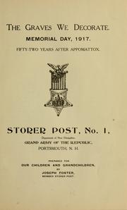 Cover of The graves we decorate by Joseph Foster