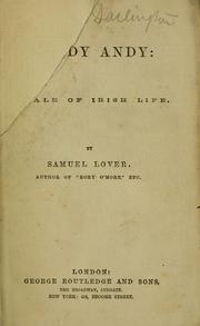 Cover of Handy Andy by Samuel Lover