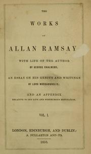Front cover of The works of Allan Ramsay by Allan Ramsay